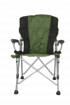 Sulankstoma turistinė kėdė Besk Garden Folding Chair, juoda sp./žalia sp.