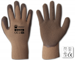 Darbo pir&scaron;tinės pir&scaron;tuotos Bradas Grizzly, ruda, 10, 6 vnt.