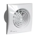 Ventiliatorius buitinis Soler&Palau Silent 100 CRZ, su laikmačiu, 10 cm