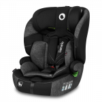 Automobilinė kėdutė Lionelo Levi i-Size, juoda sp./pilka sp., 9 - 36 kg