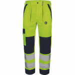 Darbo kelnės vyrams Cerva Max Neo HV, geltona, 50 dydis