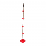 Pakabinama supynė vaikams, 30 cm, 200 cm, raudona sp./smėlio sp.