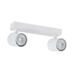 &Scaron;viestuvas lubų Light Prestige Tokio New, GU10, 2 x 8 W, balta sp. / balta sp., 6.3 x 7.9 cm