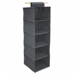 Organizatorius, daiktų saugojimo Ordinett, pilka sp., 30 x 30 x 120 cm