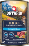 &Scaron;lapias &scaron;unų maistas Ontario Adult Pate, ver&scaron;iena, 0.4 kg