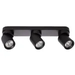 &Scaron;viestuvas lubų Light Prestige Pointa, GU10, 3 x 8 W, juoda sp. / juoda sp.