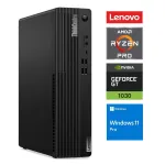 Stacionarus kompiuteris Lenovo RM87465, atnaujintas AMD Ryzen 3 PRO 4350G, DDR4 8 GB, SSD 256 GB, Nvidia GeForce GT1030 2 GB GDDR5, Windows 11 Pro ThinkCentre M75s Gen 2