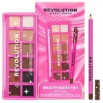 Kosmetikos rinkinys moterims Makeup Revolution London Master Nudes Edit
