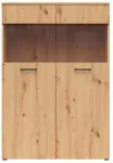 Vitrina MultiDo, artisan oak sp., 40 cm x 90 cm x 131 cm