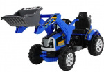Vaiki&scaron;kas elektrinis traktorius Lean Toys Excavator LT3406, mėlyna sp.