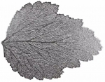 Stalo padėkliukas Splendid Lehti, 47 cm x 36 cm, Sidabro