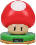 Laikrodis Paladone Super Mario Mushroom Alarm Clock, raudona sp.