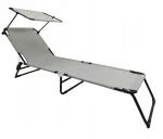 Lauko gultas Rest, pilka sp., 192 cm x 58 cm x 28 cm