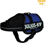 Petne&scaron;os &scaron;unims Trixie Julius-K9, mėlyna sp./juoda sp., 330 - 450 mm x 18 mm, XS-S/33-45 cm x 18 mm