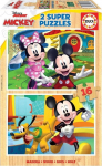 Medinė dėlionė Educa Mickey & Minnie 19287