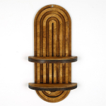 Sieninė lentyna Kalune Design RAF265, rie&scaron;uto sp., 9 cm x 20 cm x 40 cm