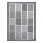 Kilimas vidaus Hakano Wink Squares, pilka sp., 150 cm x 80 cm
