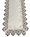 Stalo takelis stačiakampė G01-02, kreminė, 50 x 100 cm