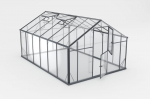 &Scaron;iltnamis Gampre Sanus Glass XL-12, grūdintas stiklas, 4.30 x 2.90 m, juoda sp.