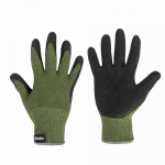 Darbo pir&scaron;tinės Bradas Termo Grip, juoda sp./žalia sp., 10, 6 vnt.
