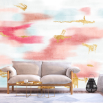 Fototapetas Artgeist Golden Reflections In The Sky, 70 cm x 100 cm