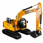 Žaislinis ekskavatorius Tomy JCB 43211, 1:32, juoda sp./geltona sp.