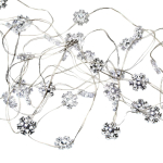 Lempučių girlianda F&eacute;&eacute;ric Lights and Christmas, 1.2 m, balta sp., 60 LED