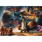 Dėlionė Schmidt Michele Farella: Fascination of Space Travel Journey into Distant Galaxies, 1000 vnt.