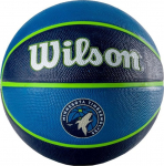 Krep&scaron;inio kamuolys Wilson NBA Team Minnesota Timberwolves, 7 dydis