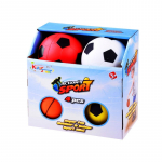 Kamuoliukų rinkinys futbolo/krep&scaron;inio SP0705, 10 cm