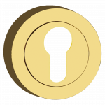 Durų apyraktė Kuchinox LO1_G02A, aukso sp., 5 cm x 5 cm, &Oslash; 5 cm