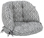 Lauko baldų pagalvė Patio H039-06PB, pilka sp., 110 x 98 cm