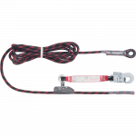 Apsauga nuo kritimo Lanex FA Lanostop, juoda sp./raudona sp., 1000 cm