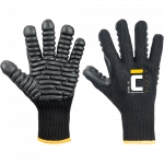 Darbo pir&scaron;tinės megztos Cerva Atthis, suaugusiems, juoda, 10