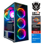 Stacionarus kompiuteris Intop Ryzen 7 5700G, 2250 GB, DDR4 8 GB, SSD+HDD 250 GB 2 TB, Radeon RX Vega 8 Dynamic, Windows 11 Home