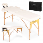 Masažo stalas ModernHome 2-Section BM2524-CR, 186 cm, 15.1 kg