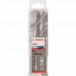 Metalo grąžtų rinkinys Bosch 2608595083, metalas, hss-g, tiesus, 13 mm x 101 cm