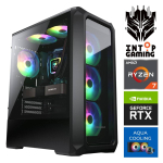 Stacionarus kompiuteris Intop Aqua Ryzen 7 7700X, 500 GB, DDR5 16 GB, SSD 500 GB, Nvidia GeForce RTX 5060 Ti 16 GB GDDR7