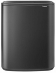 &Scaron;iuk&scaron;liadėžė Brabantia Bo Touch 233623, pilka sp., 60 l, 65.5 cm x 54.5 cm