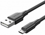 Laidas Vention CTIBD, USB Type A/Micro USB-B, 50 cm, juoda sp.