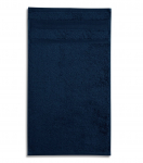 Vonios rank&scaron;luostis Malfini Organic ADL 9180202, tamsiai mėlyna (navy) sp., 140 cm x 70 cm