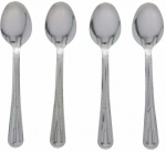 &Scaron;auk&scaron;tas Kitchen&GO, nerūdijantysis plienas, sidabro sp., 4 vnt., 17 cm