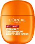 Veido fluidas L&rsquo;Or&eacute;al Paris Revitalift Vitamin C Tinted Glow, 40 ml, SPF 30