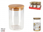 Birių produktų indas Kitchen&GO, 0.95 l, skaidri sp./rusva sp.
