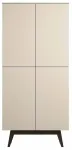 Spinta Elme Studios Juva, pilka sp./ka&scaron;myro sp., 40 cm x 78 cm x 167.5 cm