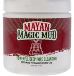 Veido kaukė, valomoji Mayan Magic Mud Powerful Deep Pore Bentonite Clay, 454 ml