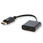 Adapteris Savio Displayport / HDMI Displayport, HDMI, 0.1 m, juoda sp.