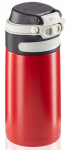 Termopuodelis Leifheit Flip, 0.350 l, raudona sp.
