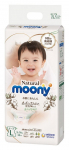 Sauskelnės Moony Natural, 4 + dydis, 14 kg, 38 vnt.