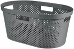 Skalbinių krep&scaron;ys Curver, 40 l, pilka sp., 27 cm x 59 cm